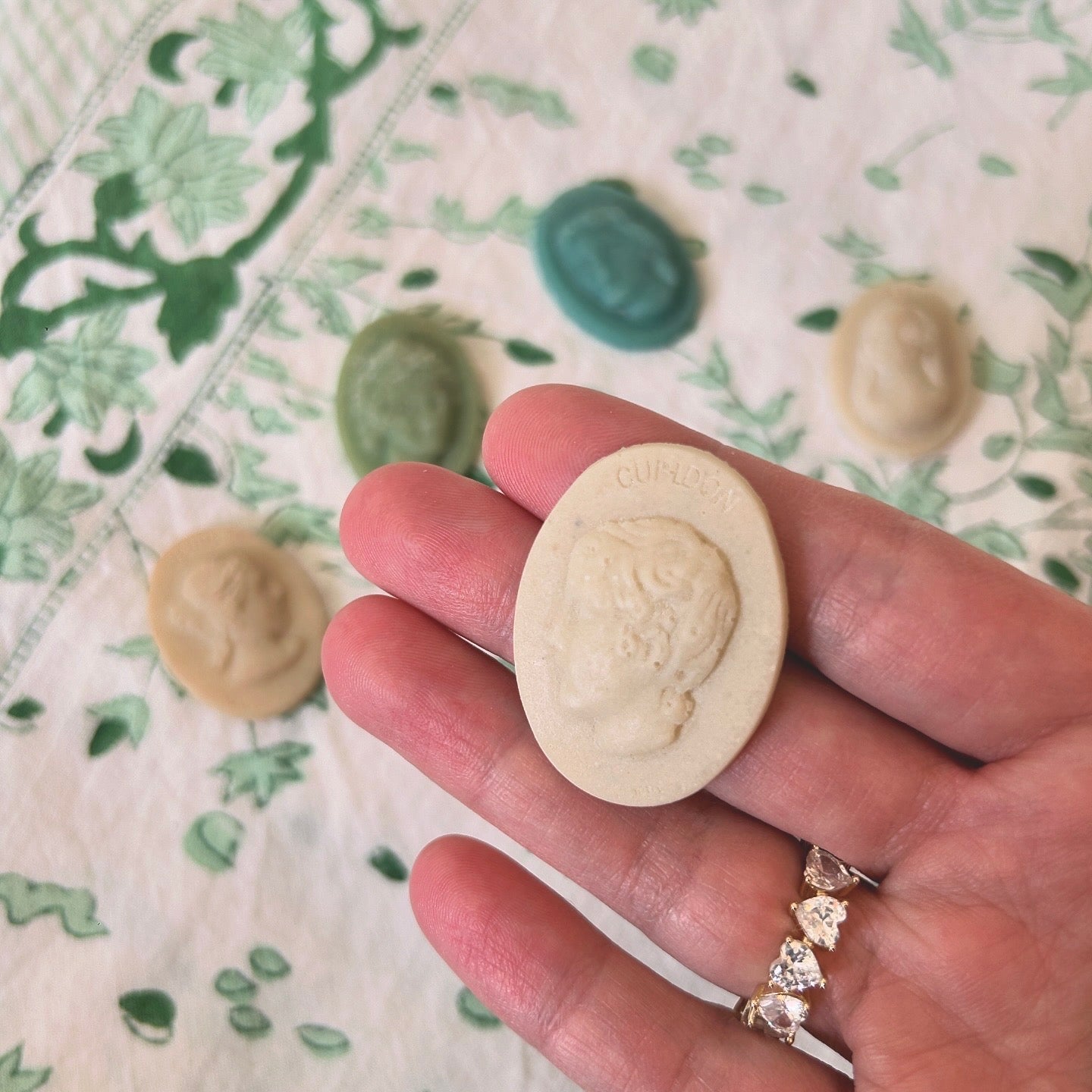 French Marble Cameo - Cupidon