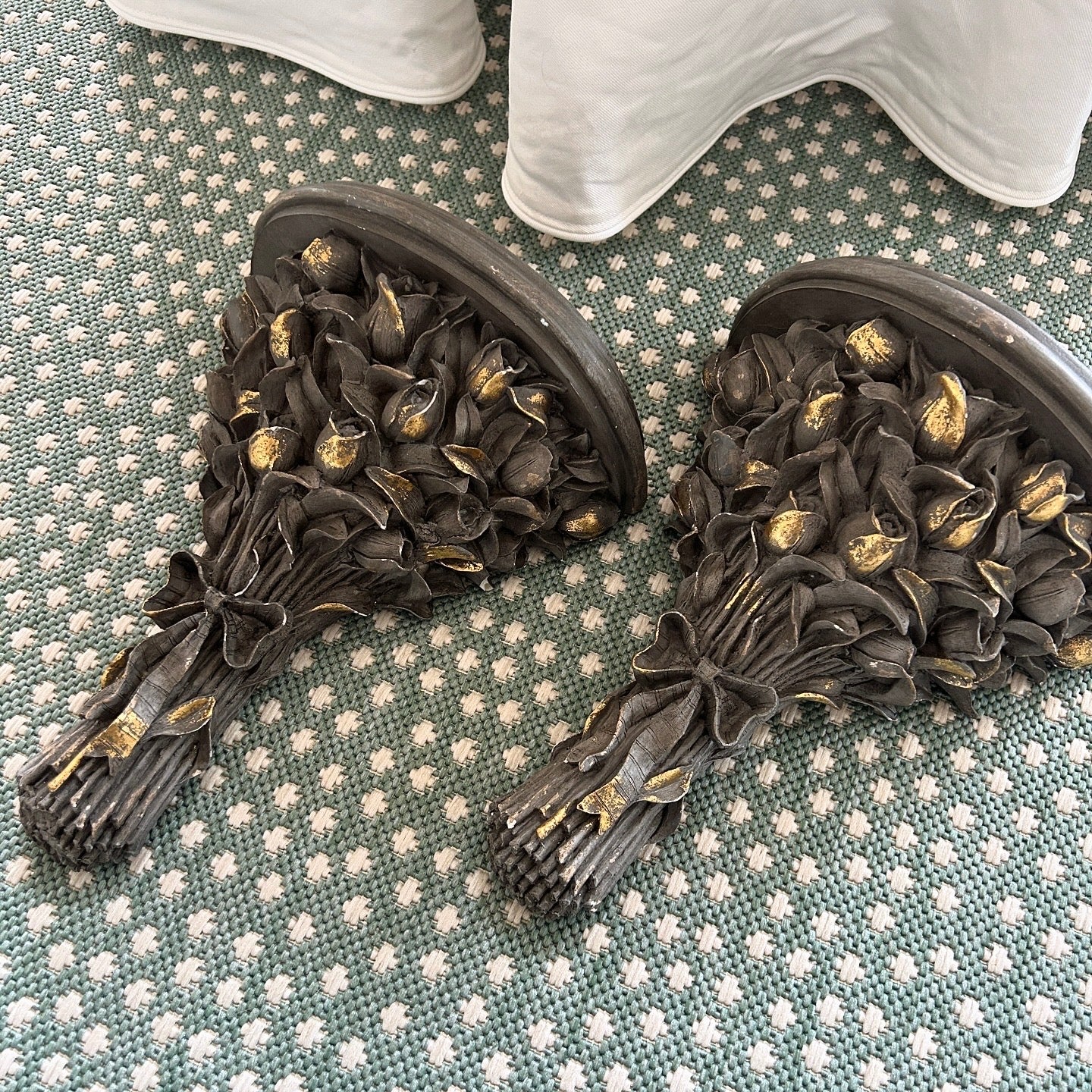Pair of Bouquet Sconces