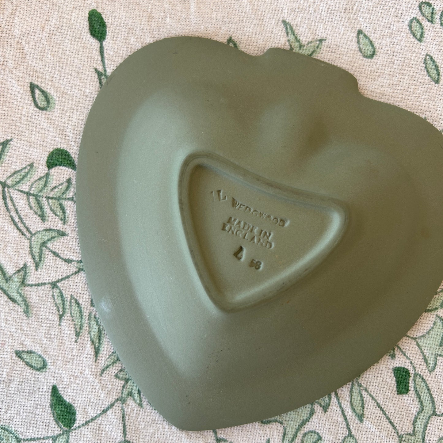 Wedgwood Jasperware Tray in Sage Green