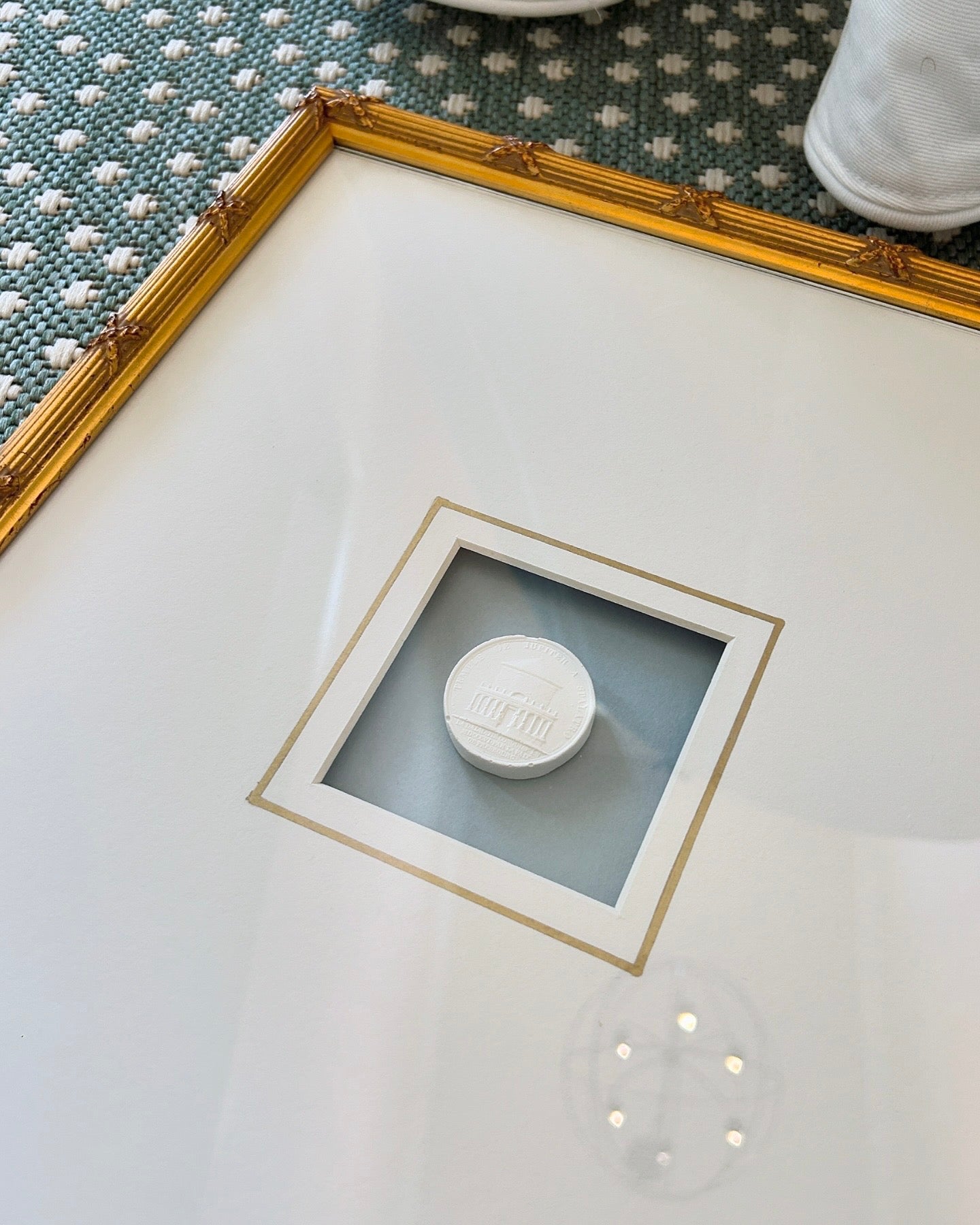 Framed Intaglio Art