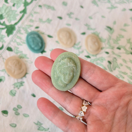 French Marble Cameo - Mme. Recamier