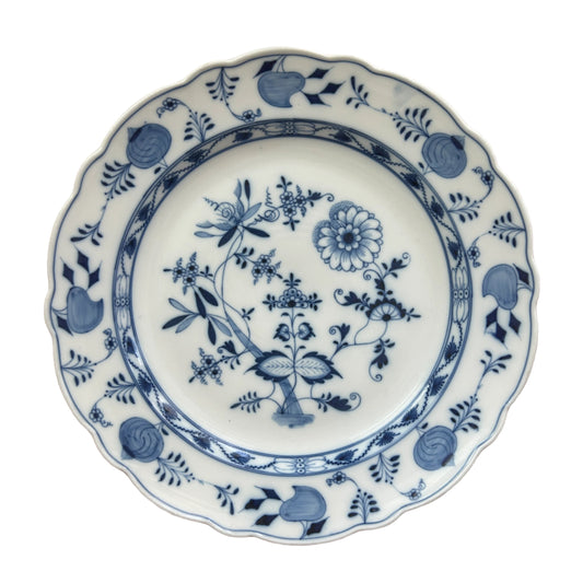 Antique Blue Onion Platter