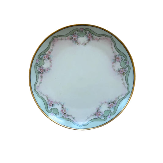 Haviland Sage and Floral Plate