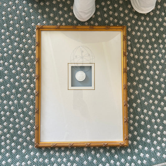 Framed Intaglio Art