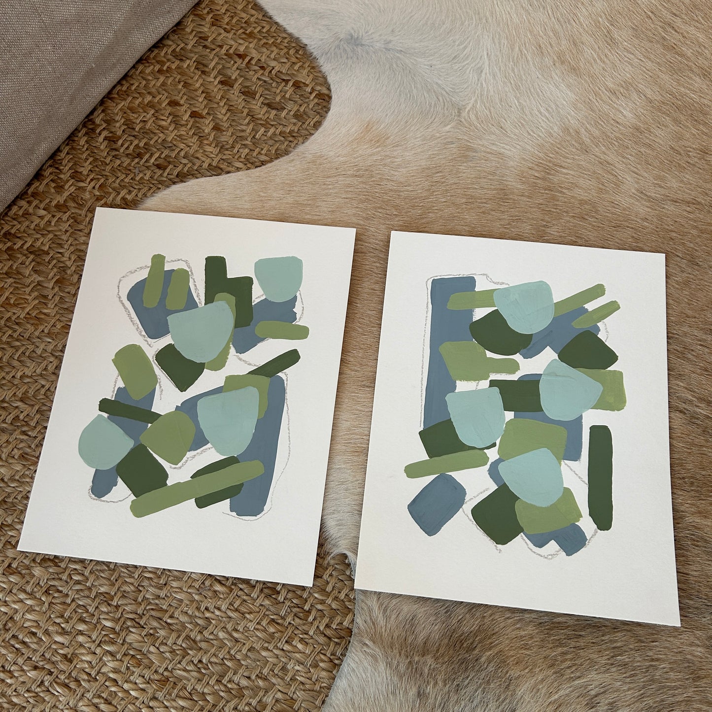 “Popsicles” (set of 2)